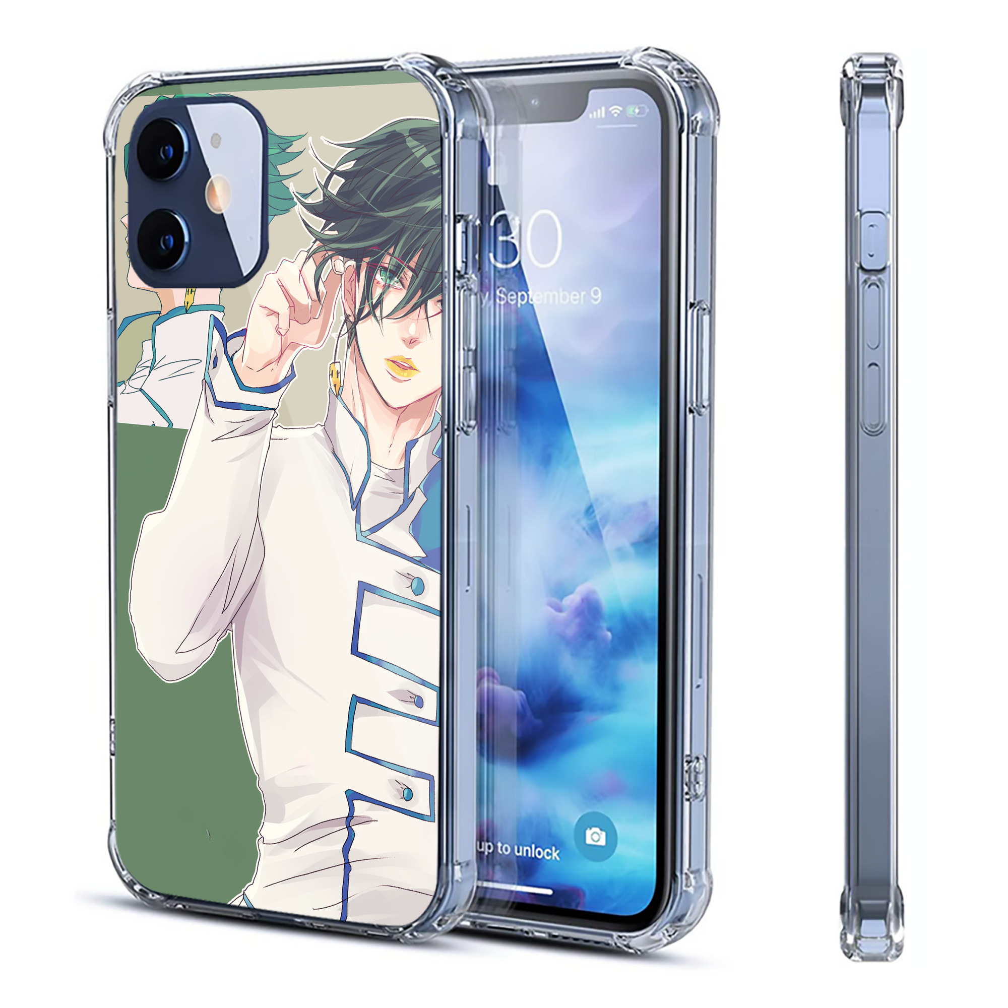 （画像用） ジョジョの奇妙な冒険 JoJo's Bizarre Adventure 【iPhone 12シリーズ対応】透明スマホケース（クリアソフトケース）
